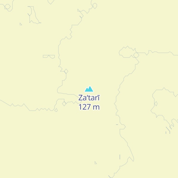 Map of Za‘tarī