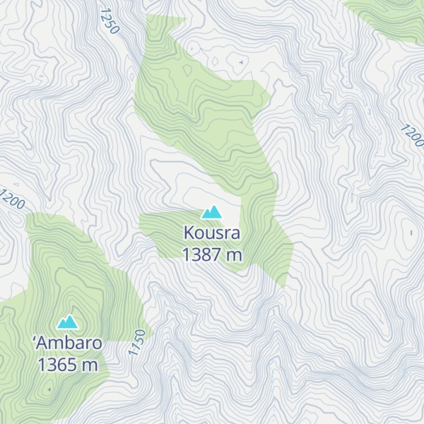 Map of Kousra