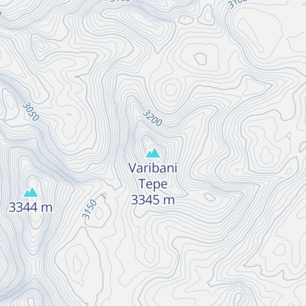 Map of Varibani Tepe