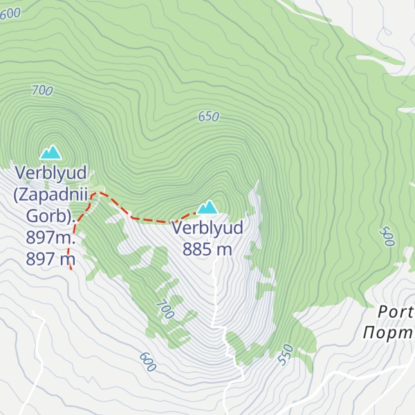 Map of Verblyud