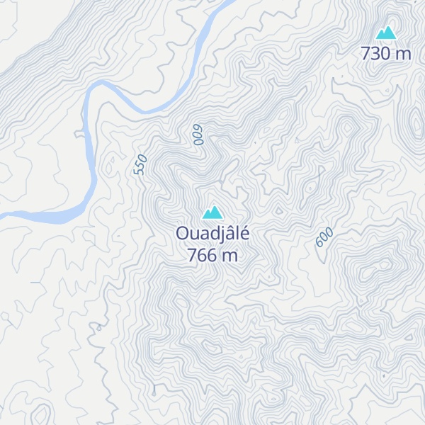 Map of Ouadjâlé