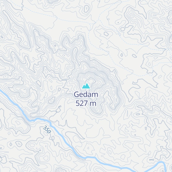 Map of Gedam