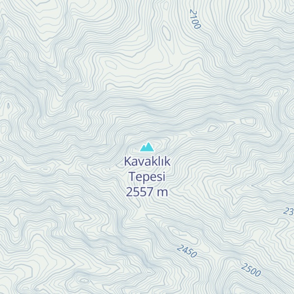 Map of Kavaklık Tepesi