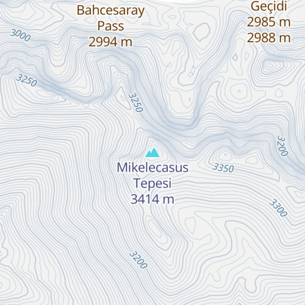 Map of Mikelecasus Tepesi