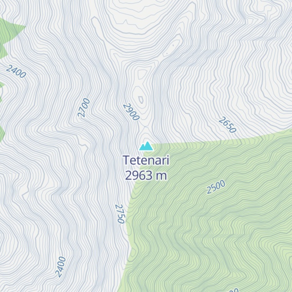 Map of Tetenari