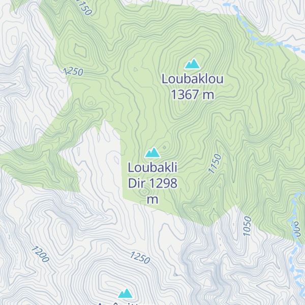 Map of Loubakli Dir