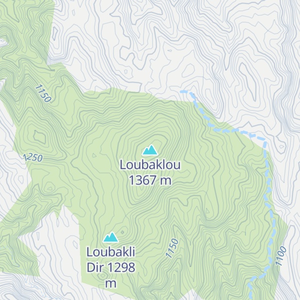 Map of Loubaklou