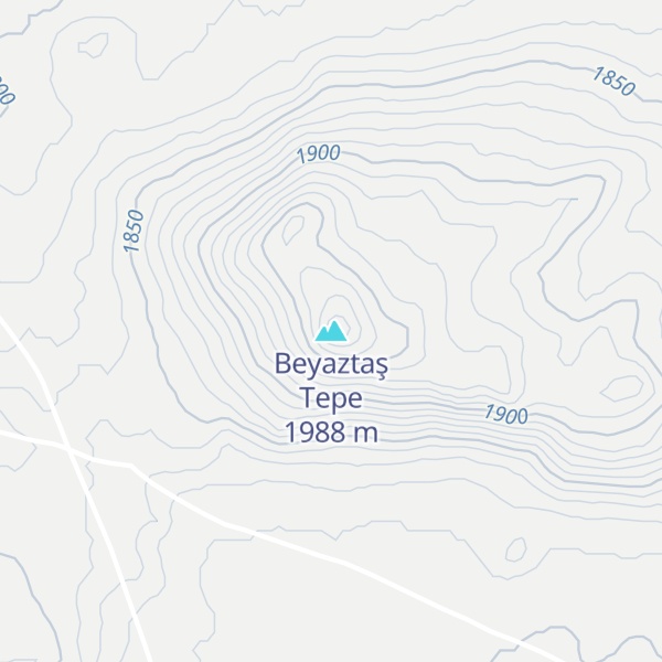 Map of Beyaztaş Tepe