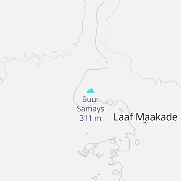 Map of Buur Samays