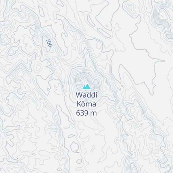 Map of Waddi Kôma