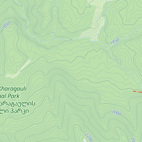 Map of Makhvilio Tourist Shelter