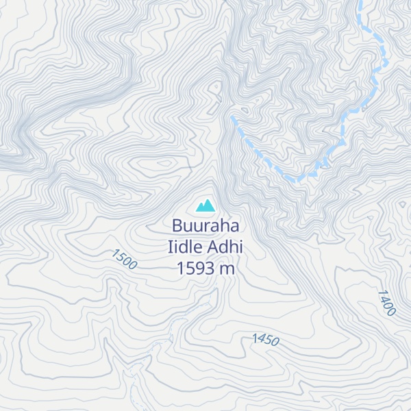 Map of Buuraha Iidle Adhi