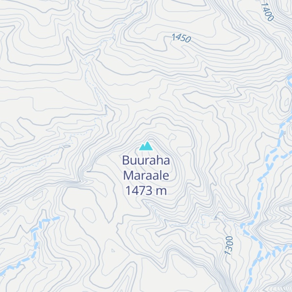 Map of Buuraha Maraale