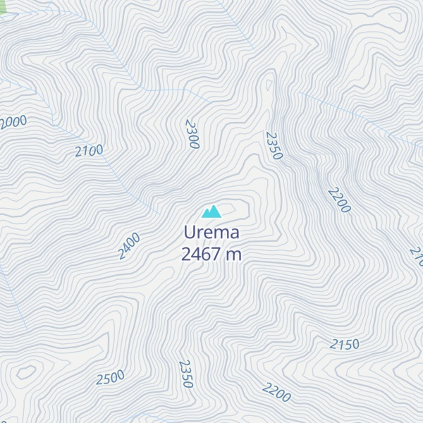 Map of Urema