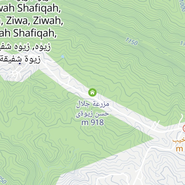 Map of مزرعة جلال حسن زيوةى