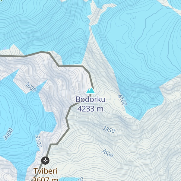 Map of Bodorku
