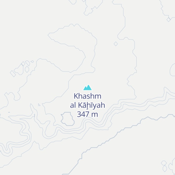Map of Khashm al Kāḩīyah