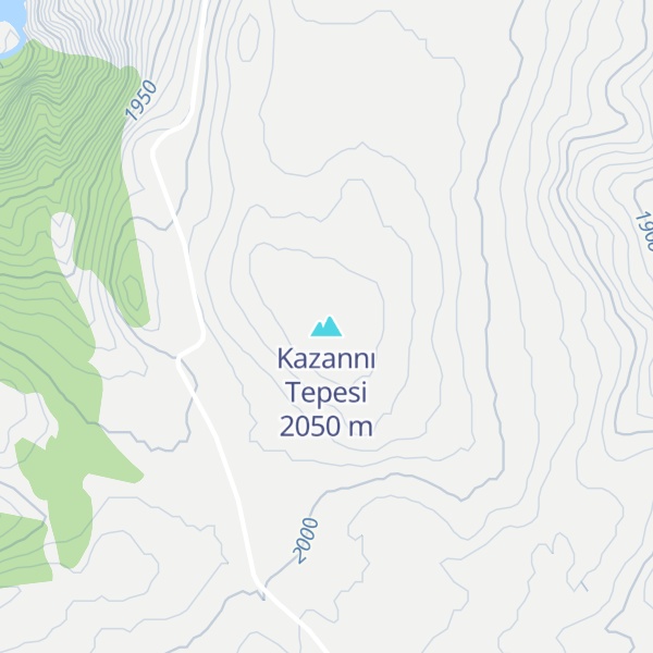 Map of Kazannı Tepesi