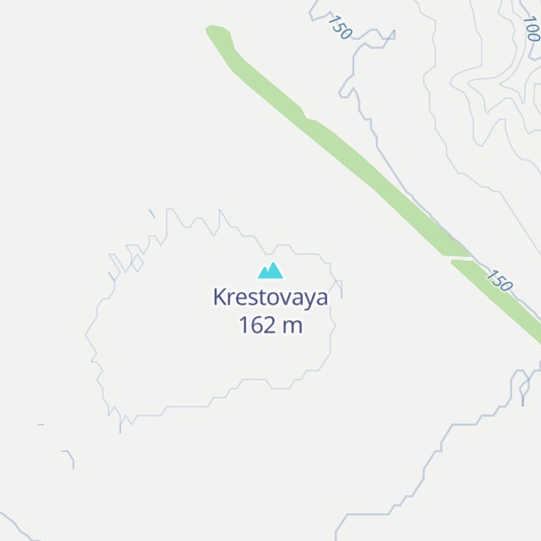 Map of Krestovaya