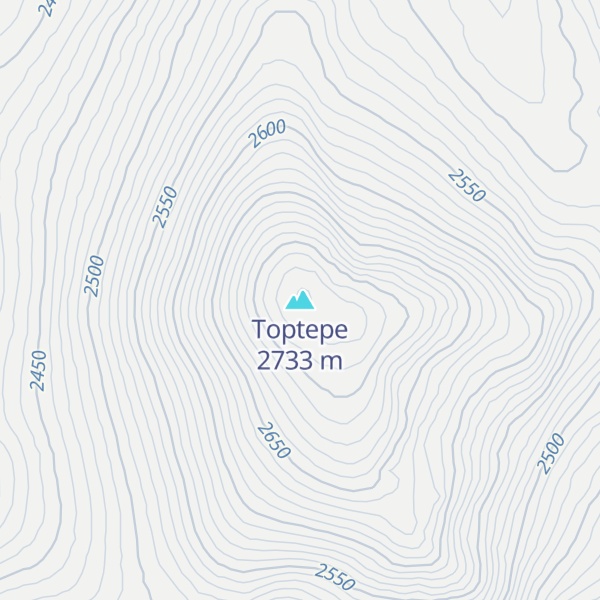 Map of Toptepe