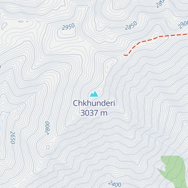 Map of Chkhunderi