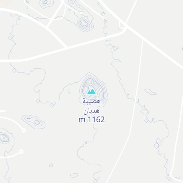 Map of هضيبة هدبان