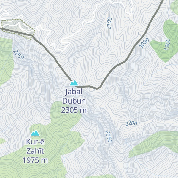 Map of Davadya Dağı