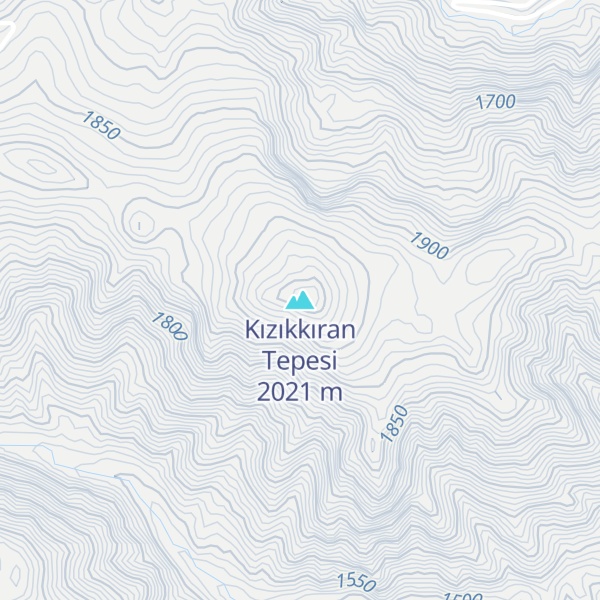 Map of Kızıkkıran Tepesi