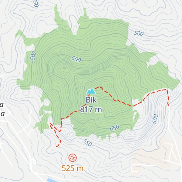 Map of Bik