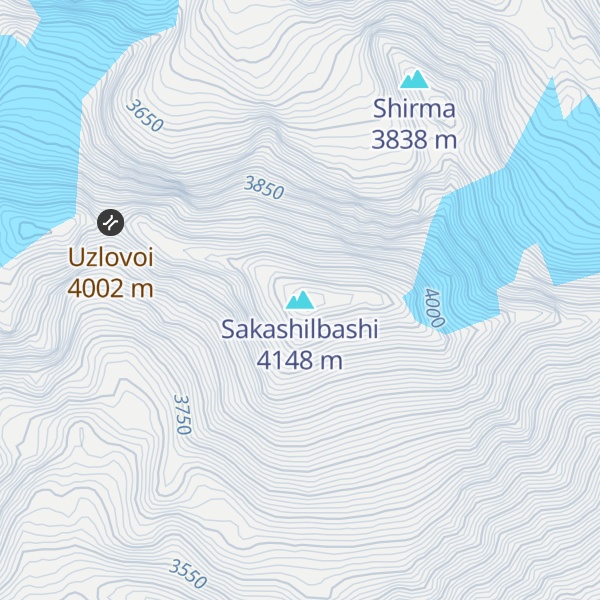 Map of Sakashilbashi