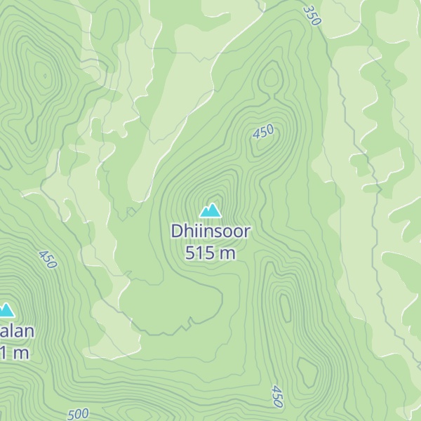 Map of Dhiinsoor