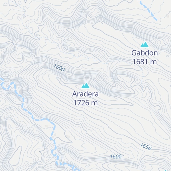 Map of Aradera