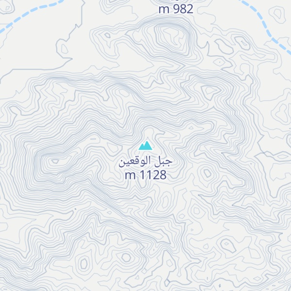 Map of جبل الوقعين