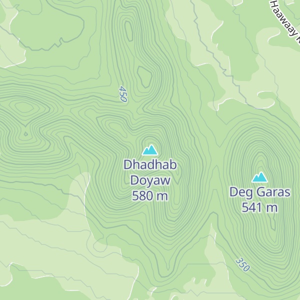 Map of Dhadhab Doyaw