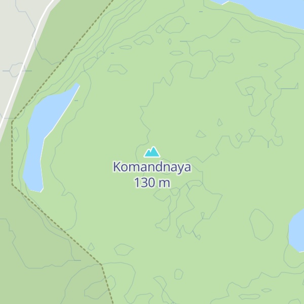 Map of Komandnaya