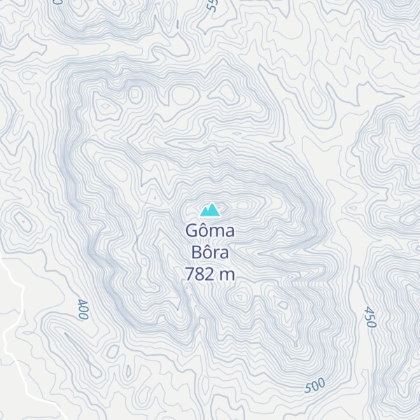 Map of Gôma Bôra