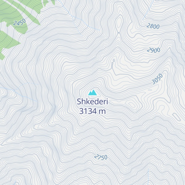 Map of Shkederi