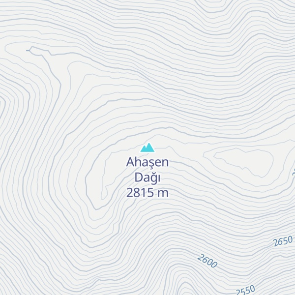 Map of Ahaşen Dağı