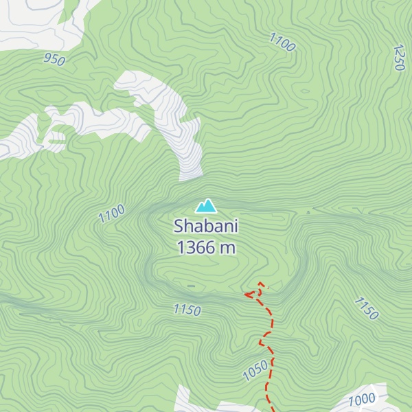 Map of Shabani