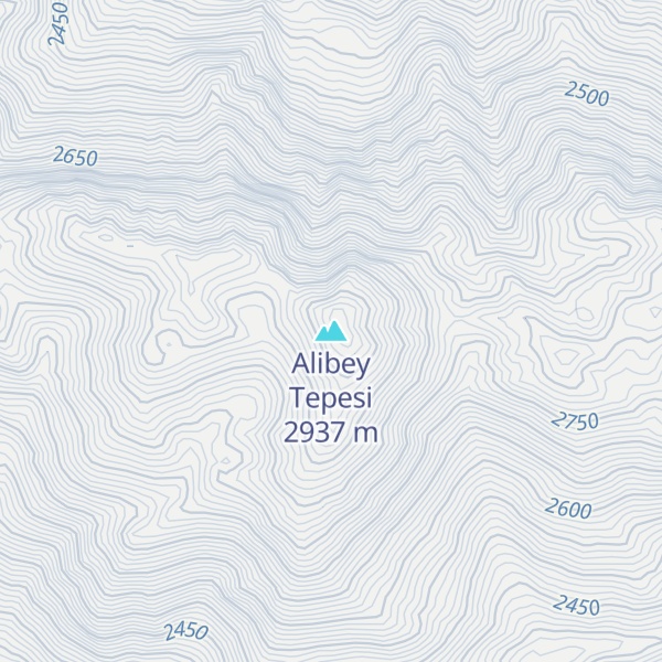 Map of Alibey Tepesi