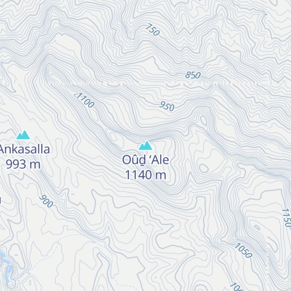Map of Oûḏ ‘Ale