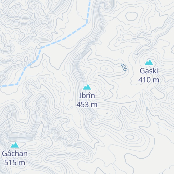 Map of Ibrîn