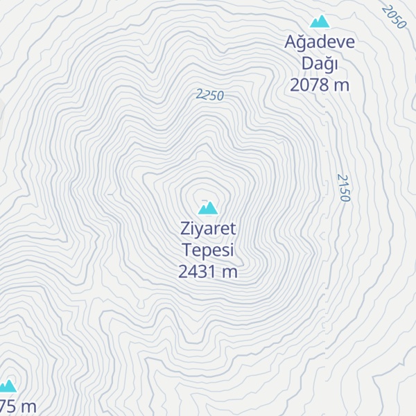 Map of Ziyaret Tepesi