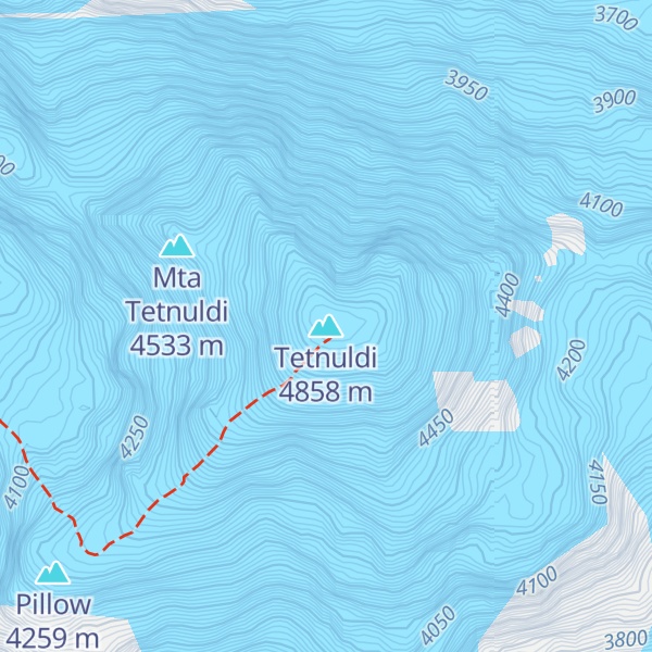 Map of Tetnuldi