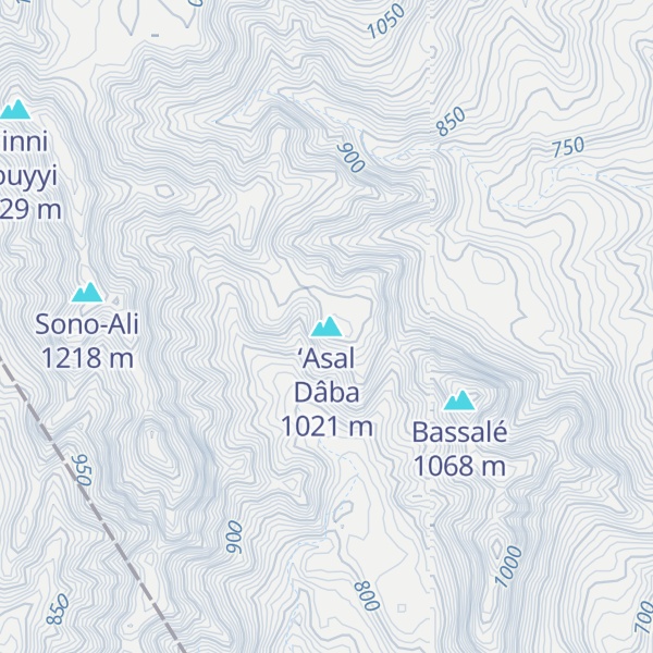 Map of ‘Asal Dâba