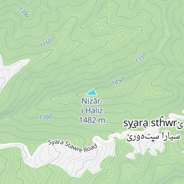 Map of Nizār-i Haliz
