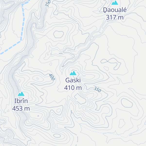 Map of Gaski