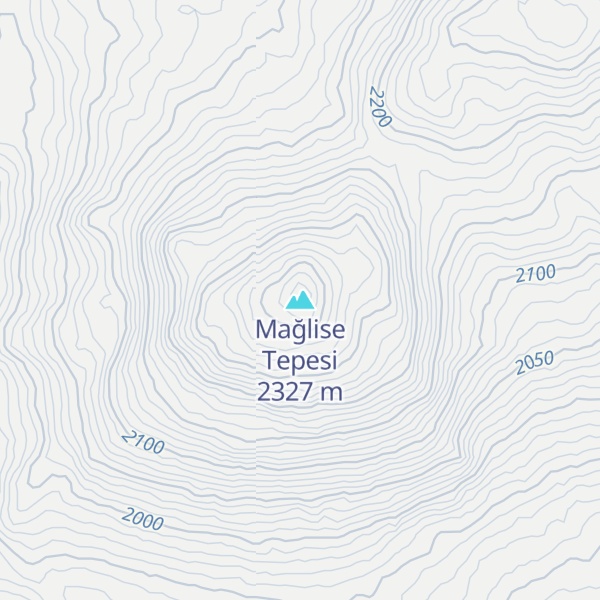Map of Mağlise Tepesi
