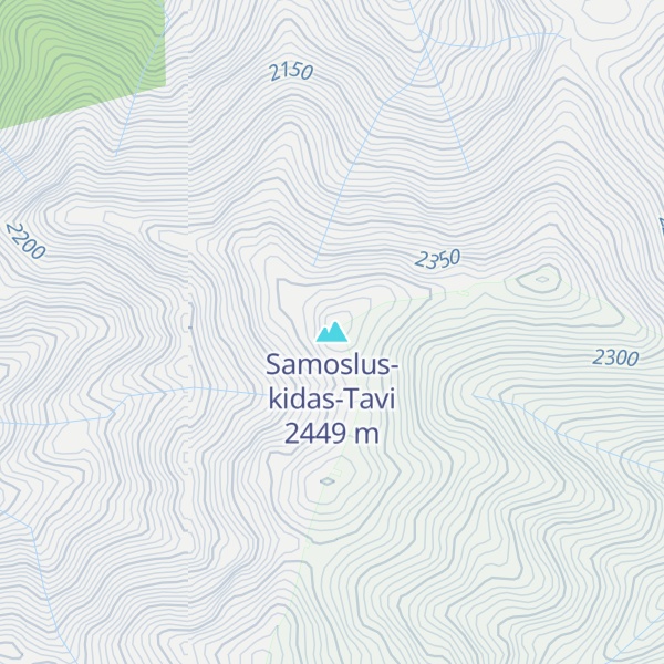 Map of Samoslus-kidas-Tavi