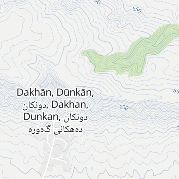 Map of Chiya-î Dehgan